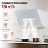 LEVIVO A+++ Hotte aspirante sans tête 60cm à recyclage Voir les images du produit 2