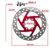 2er Set Bremsscheibe rot 120mm 6 Loch Segway Ninebot ZT3 Produktbild-Vorschau 2