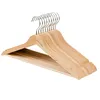 OGIVO Holzkleiderbügel 10 Stück Natur Produktbild-Vorschau 1