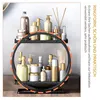 2-stöckiger Make up Organizer Metall Parfüm Organizer für Produktbild-Vorschau 6