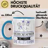 Katzenschutzaktivistin Geschenk Tasse Becher Die Frau Die Produktbild-Vorschau 3