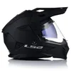 LS2 MX702 Pioneer II casque de motocross solide, noir mat, Voir les images du produit 12