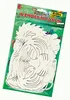 folia Kindermasken "Exotische Tiere" aus Pappe weiß 6 Stück Produktbild-Vorschau 4