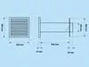 Abluft-Mauerkasten Standard : Größe: Ø150 250x250mm; Farbe: Produktbild-Vorschau 4