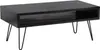 FineBuy Couchtisch Mango Massivholz schwarz 100x50 cm · Produktbild-Vorschau 6