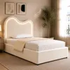 Łóżko tapicerowane o wymiarach 90 x 200 cm, z obiciem z Podgląd zdjęcia produktu 5