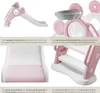 A collage of images showing different angles and features of a child's slide. Náhled obrázku produktu