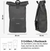Roll-Top Fahrrad-Tasche 30l - Wasserfeste und sehr Produktbild-Vorschau 3