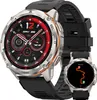 A close-up studio shot of two smartwatches, one larger and in focus, the other smaller and slightly out of focus. Produktbild-Vorschau