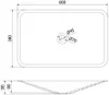 Mexen Esper Aufsatzwaschbecken aus Konglomerat 60 x 38 cm, Produktbild-Vorschau 6