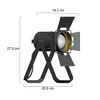 Mexlite - lampada da tavolo - Carree - nero - metallo - E27 Anteprima dell’immagine prodotto 5