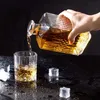Karaffe Flasche Whiskykaraffe Cognacflasche Glaskaraffe Produktbild-Vorschau 6