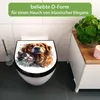 WC Sitz D-Form Schwarz mit Absenkautomatik Motiv Tierische Produktbild-Vorschau 2