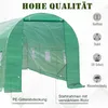 Sunny Garden Gewächshaus - Folie - Grün 4,5 x 2 x 2m - Produktbild-Vorschau 4