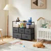 Kommode TV-Schrank mit 5 Schubladen Sideboard Lowboard TV Produktbild-Vorschau 3