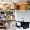 Collage of interior design scenes including kitchens, living rooms, and a workspace. Produktbild-Vorschau