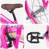 vidaXL Kinderfahrrad 20 Zoll für 6-11 Jahre alt Dunkelrosa Produktbild-Vorschau 3