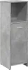 vidaXL Badezimmerschrank Betongrau 30x30x95 cm Produktbild-Vorschau 1