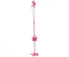 Standmikrofon Höhenv.85-115cm pink MP3 Produktbild-Vorschau 6