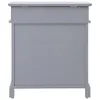 vidaXL Scarpiera grigia 50 x 28 x 58 cm in legno di Anteprima dell’immagine prodotto 9