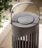 Dehner Solar-Laterne Mina Ø15 x H37 cm – LED Gartenlaterne Produktbild-Vorschau 4