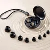 Silikónové ušné zátky Tech-Protect QuietFit, čierne Náhľad obrázku produktu 7
