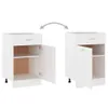 vidaXL Schubunterschrank Weiß 50x46x81,5 cm Holzwerkstoff - Produktbild-Vorschau 7