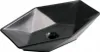 Lavabo asimmetrico nero 12,7x57,5 cm in Vetroceramica Anteprima dell’immagine prodotto 1