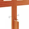 The Living Store Kopfteil Wachsbraun 135 cm Massivholz Produktbild-Vorschau 7