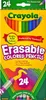 CRAYOLA RADIERBARE Buntstifte mit Radiergummi 24 Farben Produktbild-Vorschau 1