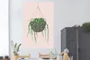 MuchoWow® Poster Pflanzen - Hängender Blumentopf 120x180 cm Produktbild-Vorschau 2