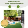 Floranica Gartenweg aus 100% Holz, 30 cm x 6 m, Natur, Produktbild-Vorschau 4