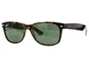 Ray-Ban New Wayfarer RB2132 902/58 Größe: 52 Produktbild-Vorschau 5