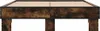 vidaXL Bettgestell Räuchereiche 140x190 cm Holzwerkstoff Produktbild-Vorschau 4