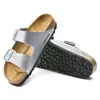 Birkenstock Damen Flip-Flops Silber 1012282 Grösse 37 Produktbild-Vorschau 2