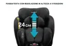 KidsZone Seggiolino Auto 0-36 kg Isofix Girevole 40-150 cm Anteprima dell’immagine prodotto 4