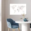 MuchoWow® Poster Weltkarte - Marmor - Kupfer 90x60 cm - Produktbild-Vorschau 5