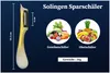 SMI 3 tlg Solingen Sparschäler Gemüseschäler für die Küche Produktbild-Vorschau 3