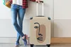 MuchoWow® Koffer Handgepäck Trolley Rollkoffer Kleine Produktbild-Vorschau 5