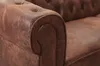 Casa Padrino Chesterfield Ecksofa Rechts Antik Braun - Produktbild-Vorschau 4