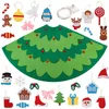 Filz Weihnachtsbaum Kinder,DIY Weihnachtsbaum Filz Kinder Produktbild-Vorschau 5