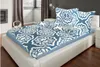 A bed with bedding in a bedroom setting. Produktbild-Vorschau