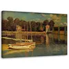 Leinwandbild brücke bei argenteuil - c. monet reproduktion Produktbild-Vorschau 1