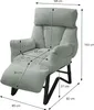 ML-Design Relaxsessel Grau/Grün Wohnzimmersessel Produktbild-Vorschau 8
