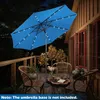 KOMFOTTEU Sonnenschirm 300 cm mit LED, Gartenschirm Produktbild-Vorschau 4