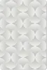 MuchoWow® Mauspad Mousepad Muster - Silber - Retro 18x27 cm Produktbild-Vorschau 1