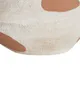 BELIANI Blumenvase Sand Beige Steingut Abstraktes Produktbild-Vorschau 6
