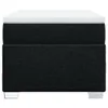 Boxspringbett mit Matratze Schwarz 90x190 cm Stoff Produktbild-Vorschau 4