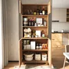 Meuble haut Merax avec portes en treillis, vitrine, design Voir les images du produit 4