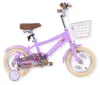 Buxibo - Vélo d'enfant pour fille - Luna - 12 pouces - Lila Voir les images du produit 1